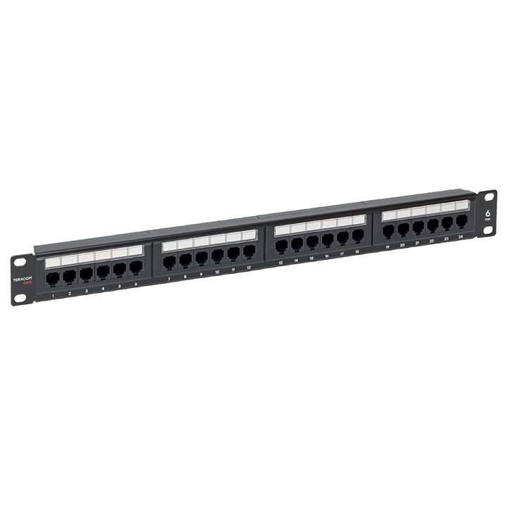 Патч-панель  TRP-PPNL-6UTP-1U24