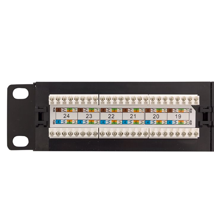 Патч-панель  TRP-PPNL-6UTP-1U24