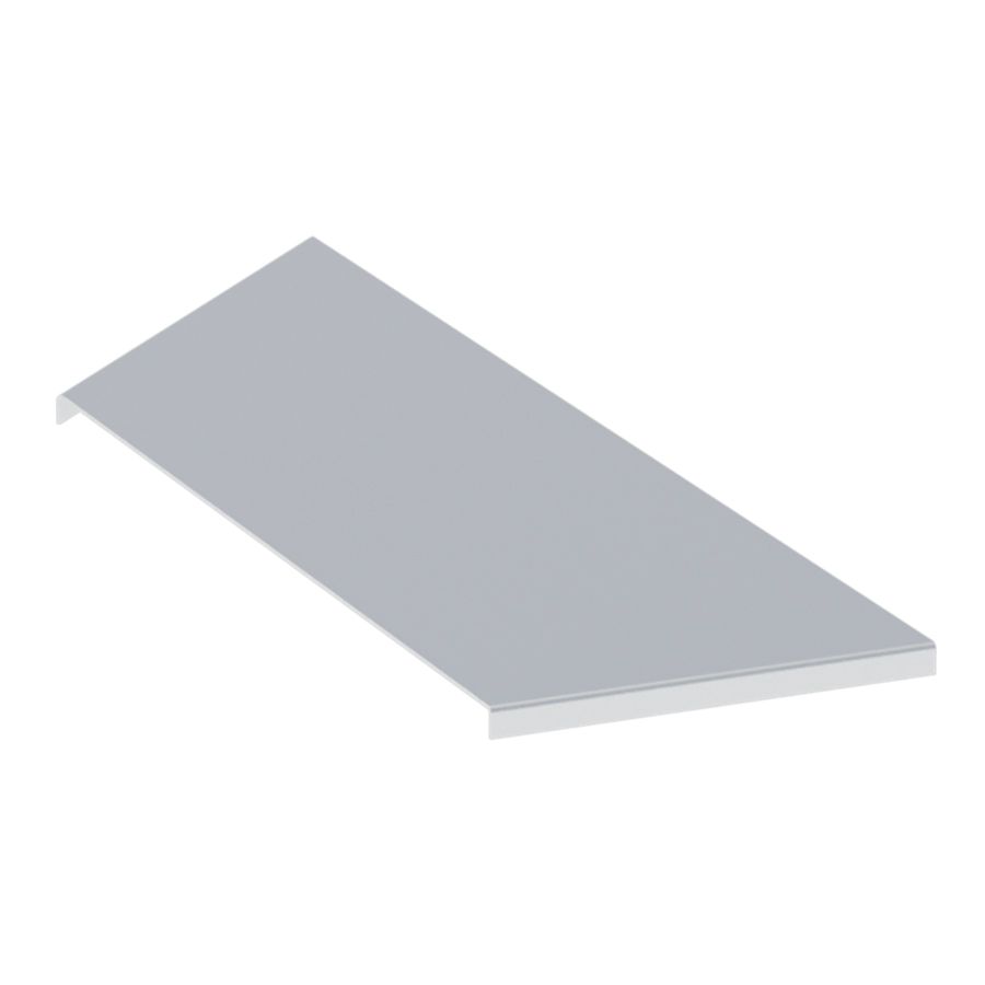 Крышка лотка  kwrltp100х600х400-2