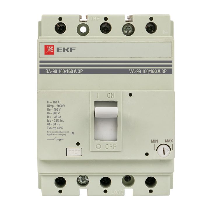 Выключатель автоматический  mccb99-160-160