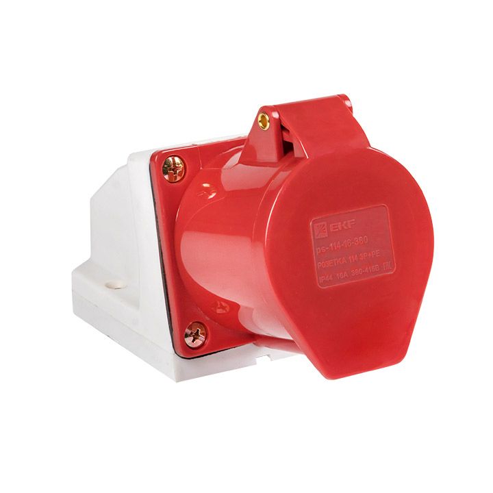 Розетка промышленная  ps-114-16-380