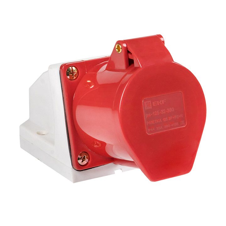 Розетка промышленная  ps-125-32-380