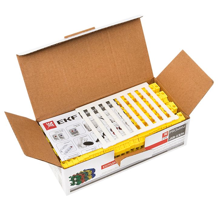 Клемма проходная  plc-jxb-2.5/35y