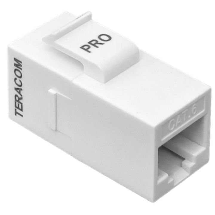Соединитель проходной  TRP-INLC-KSTN-6UTP-WH