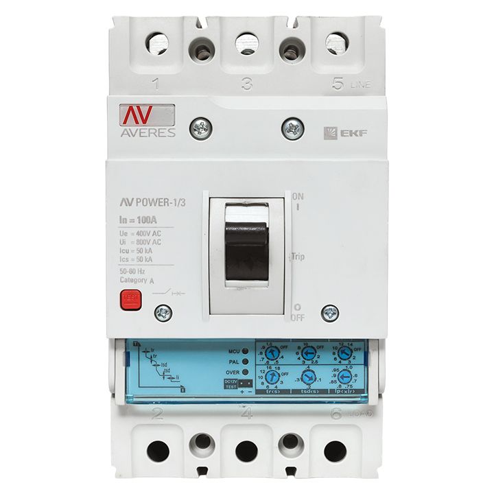 Выключатель автоматический mccb-13-100-2.0-av