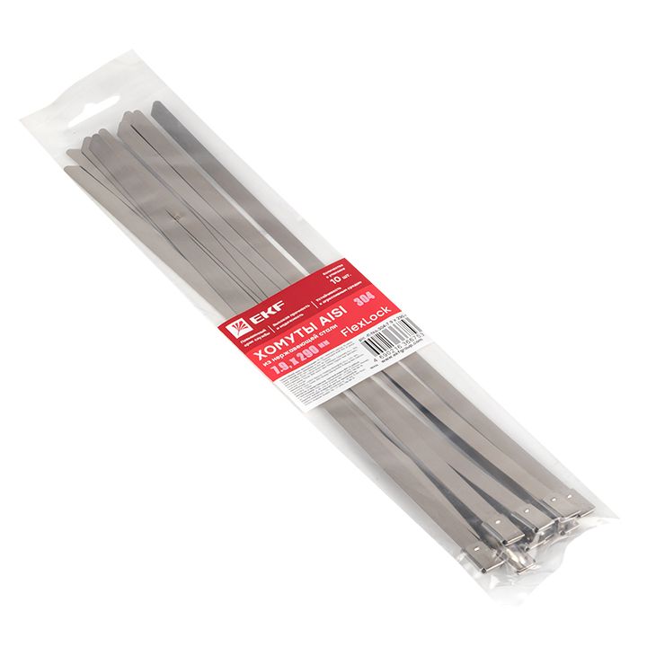 Хомут  plc-fl-tss-304-7.9x290-r