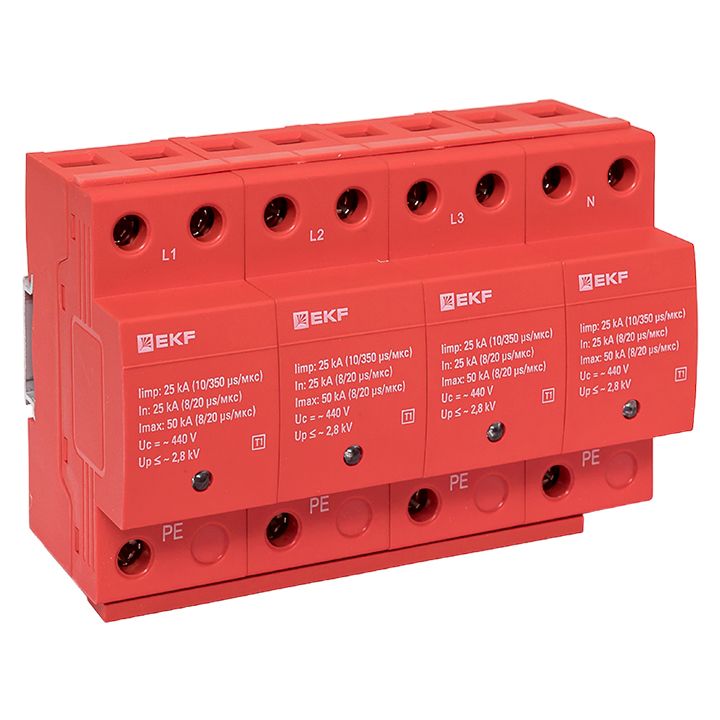 Устройство защиты УЗИП  spd-t1-4p