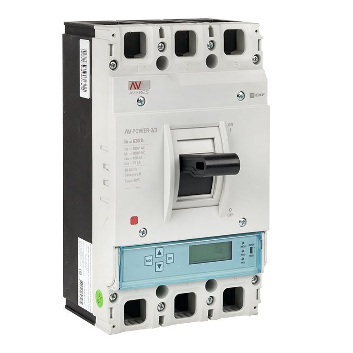 Выключатель автоматический  mccb-33-630H-6.0-av