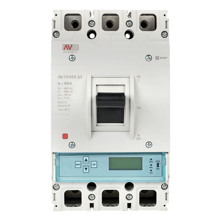 Выключатель автоматический  mccb-33-630H-6.0-av