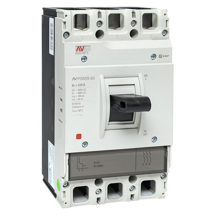 Выключатель автоматический  mccb-33-630H-TR-av