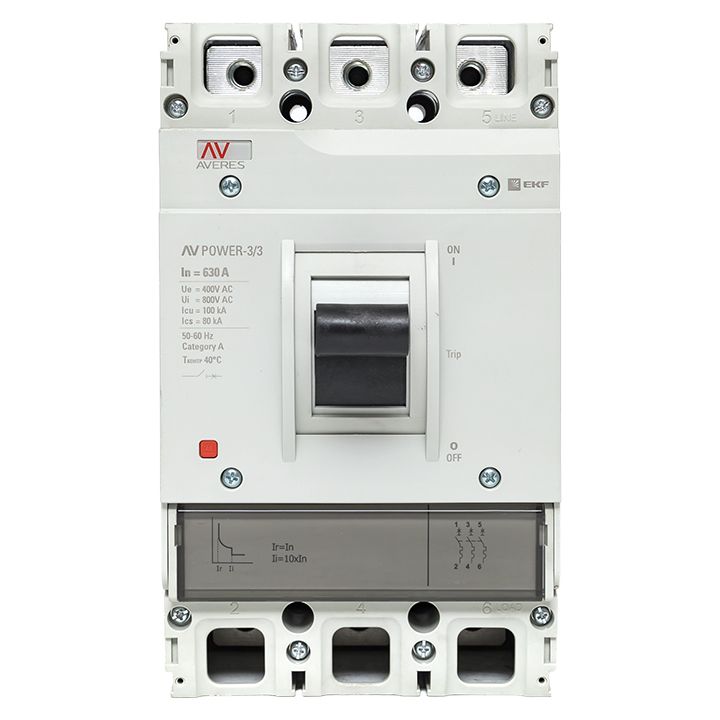 Выключатель автоматический  mccb-33-630H-TR-av