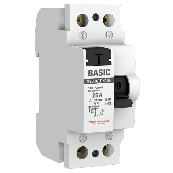 Устройство защитного отключения  elcb-2-25-30e-sim