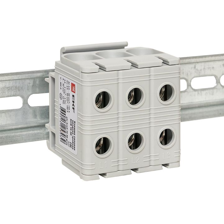 Клемма  plc-kvs3-16-50-grey