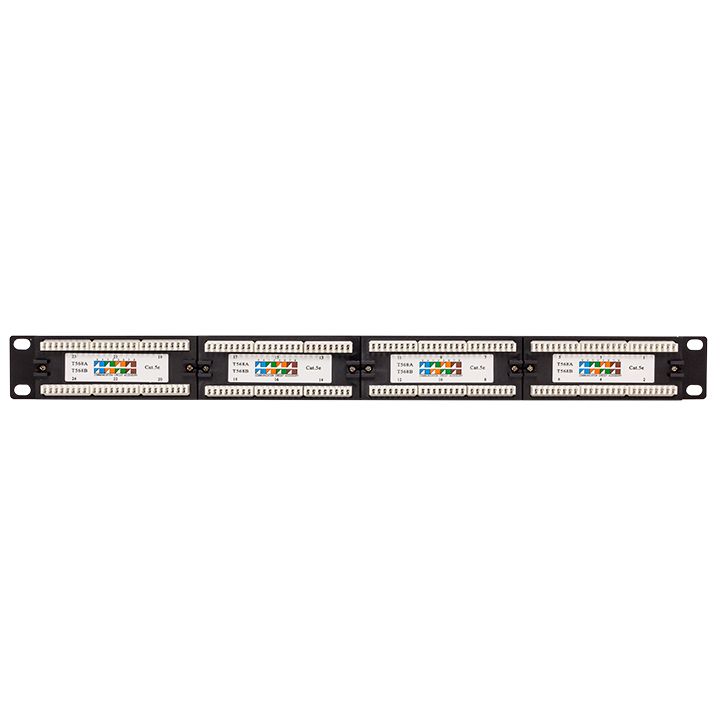 Патч-панель  TRC-PPNL-5EUTP-1U24