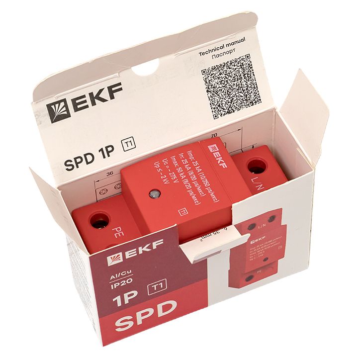 Устройство защиты УЗИП spd-t1-1p