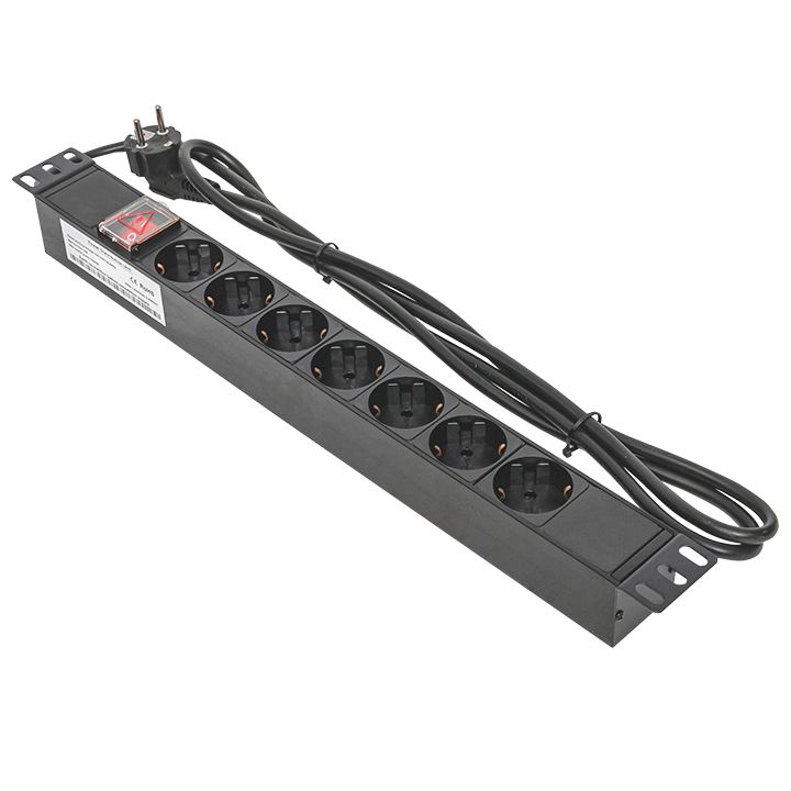 Блок силовых розеток  TRC-HPD-LS-16A-7SH-2MSH