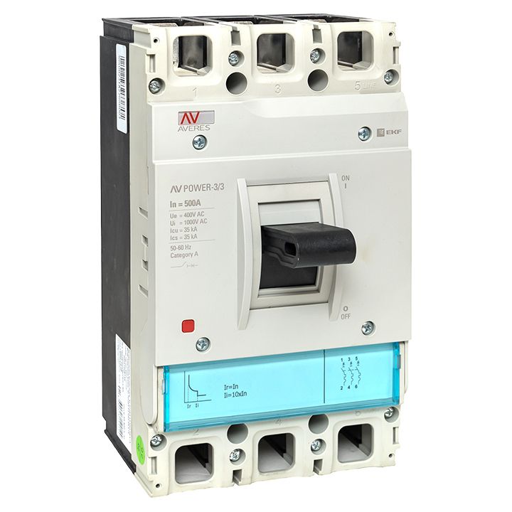Выключатель автоматический  mccb-33-500-TR-av