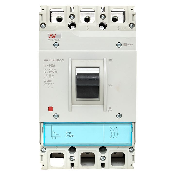 Выключатель автоматический  mccb-33-500-TR-av