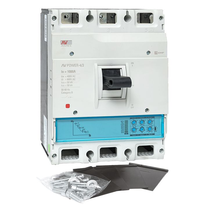 Выключатель автоматический AV POWER-4/3 mccb-43-1000-2.0-av