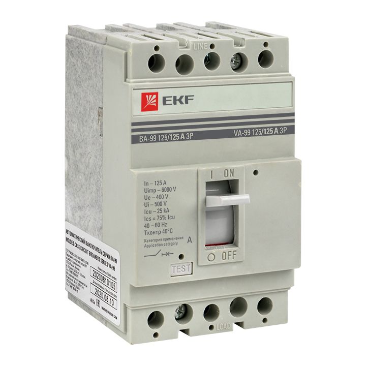 Выключатель автоматический  mccb99-125-125