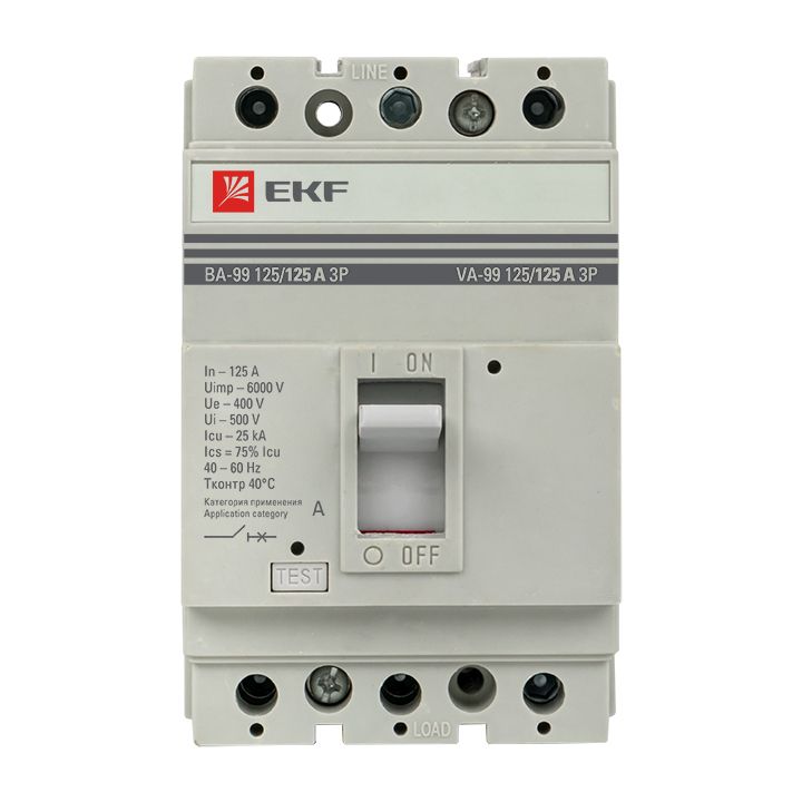 Выключатель автоматический  mccb99-125-125