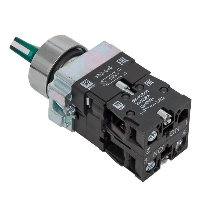 Переключатель кулачковый  xb2-bk21-g-230