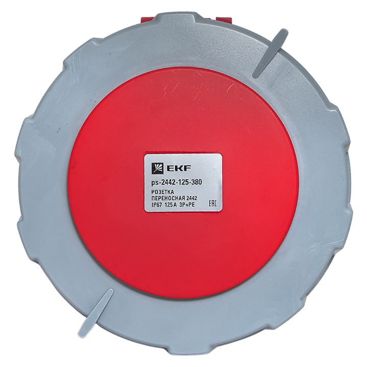 Розетка промышленная  ps-2442-125-380