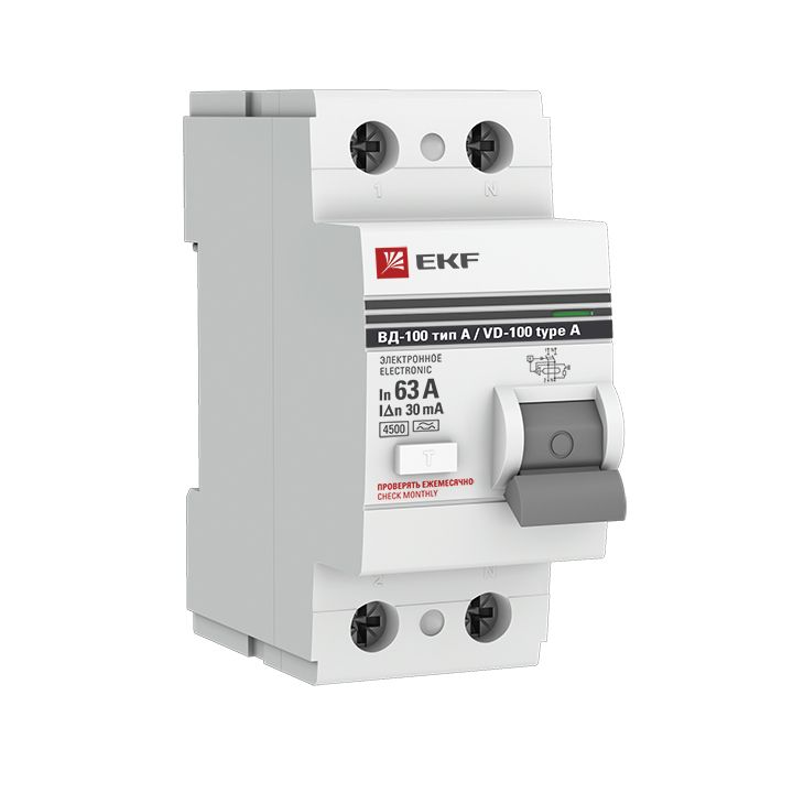 Устройство защитного отключения  elcb-2-63-30-e-a-pro