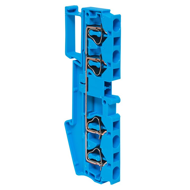 Клемма JXB-ST-4 41А plc-jxb-st-4-4-blue