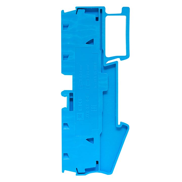 Клемма JXB-ST-4 41А plc-jxb-st-4-4-blue