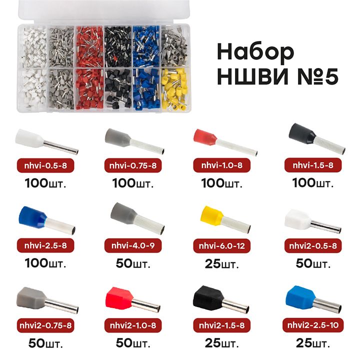 Набор наконечников  nabor-nshvi-5