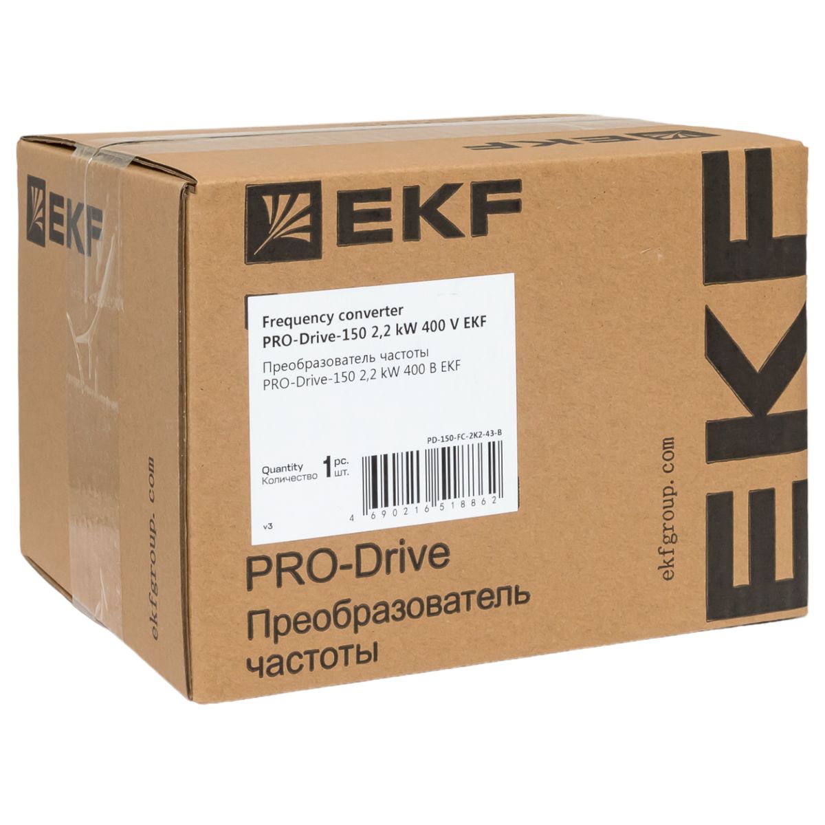 Преобразователь частоты  PD-150-FC-1K5-43-B