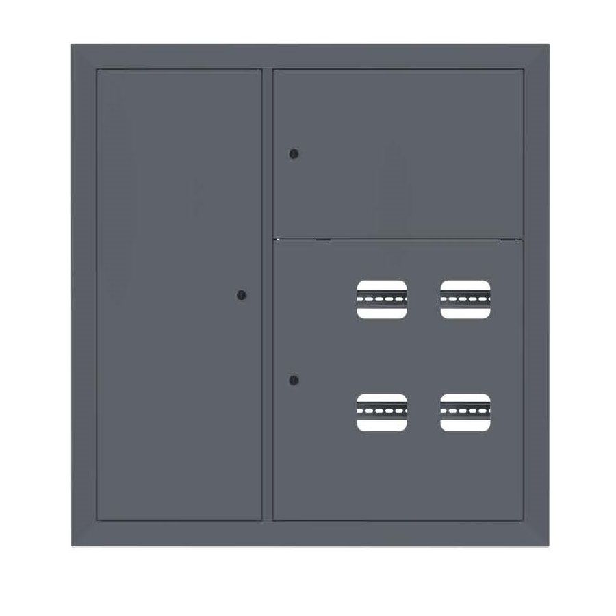 Щит этажный  mb29-v-4z-ral7024