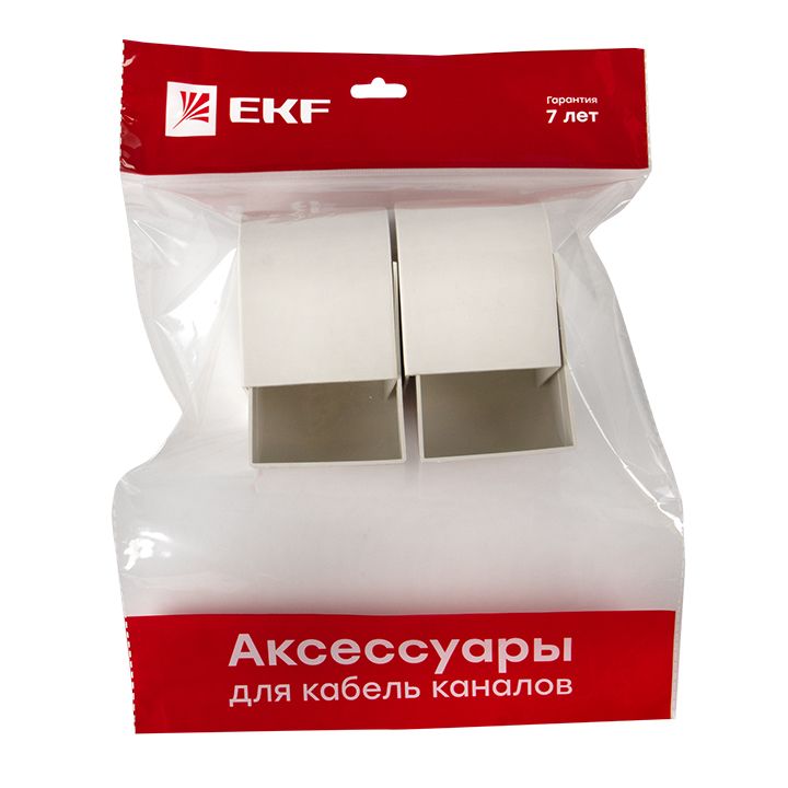 Заглушка кабель-канала  ecw-60-60x4