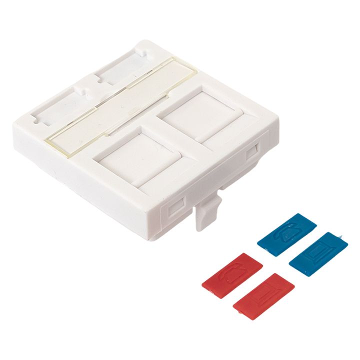 Вставка коммутационная  TRP-INS-MOS-2M2P-WH