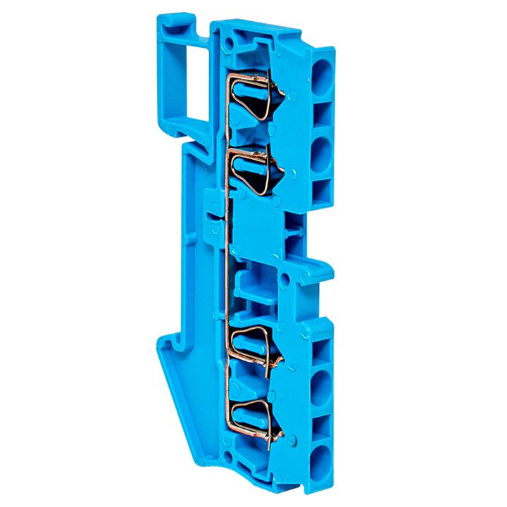 Клемма JXB-ST-2.5 31А plc-jxb-st-2.5-4-blue