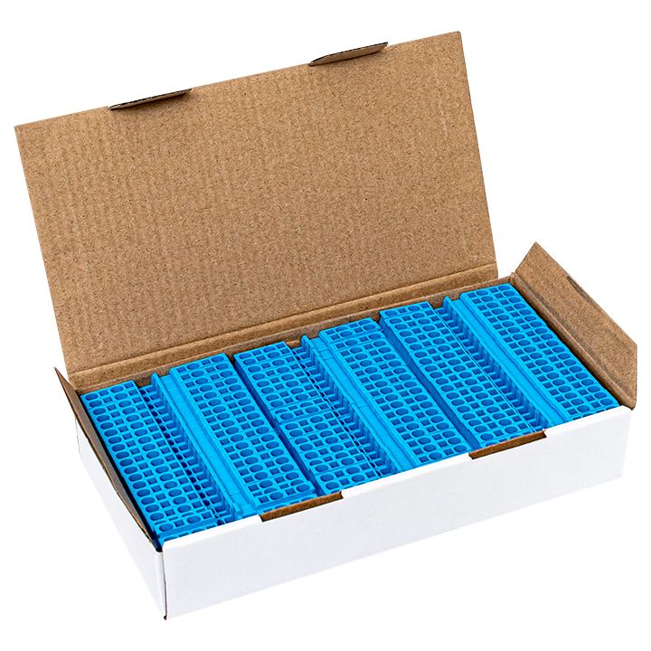 Клемма JXB-ST-2.5 31А plc-jxb-st-2.5-4-blue