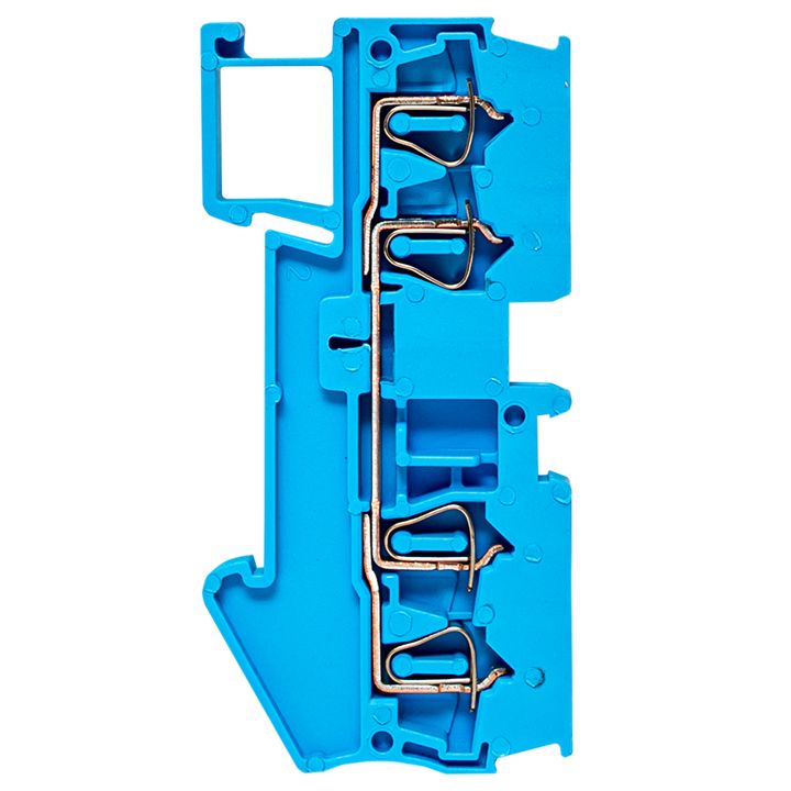 Клемма JXB-ST-2.5 31А plc-jxb-st-2.5-4-blue