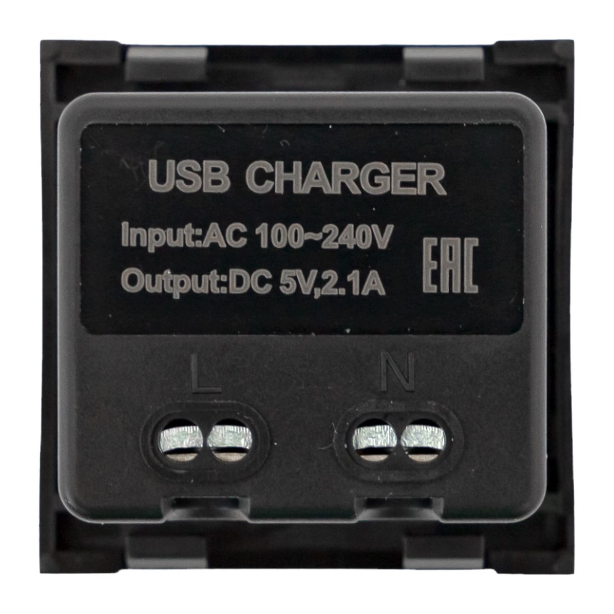 Розетка мультимедийная  E2MR2B-21USB-10-AC