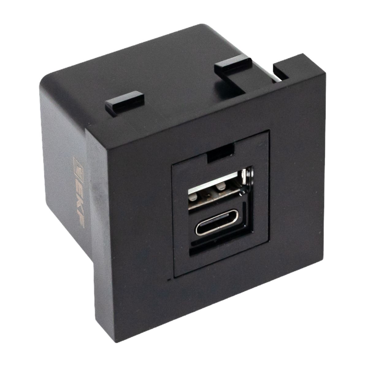 Розетка мультимедийная  E2MR2B-21USB-10-AC