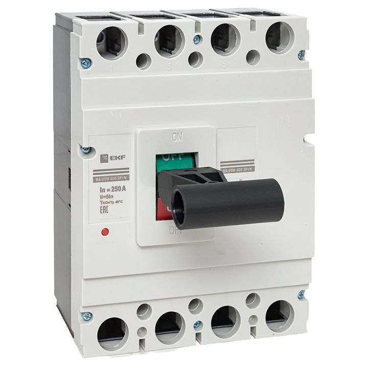 Выключатель автоматический  mccb99-4P5In400-250m