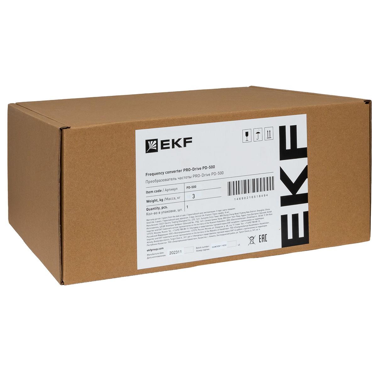 Преобразователь частоты  PD-500-E88-11K-43-B-EC