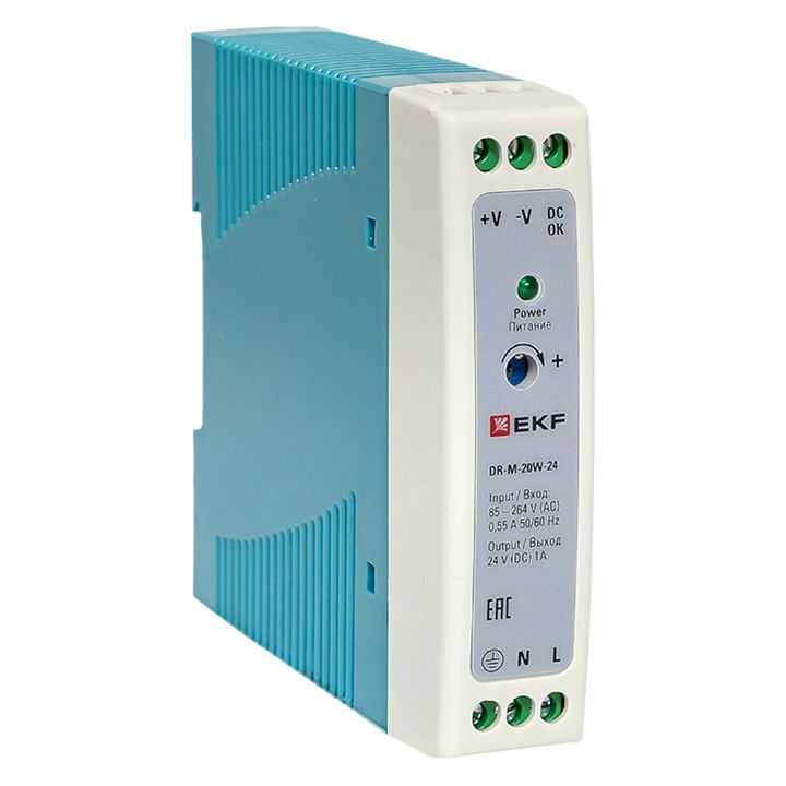 Блок питания  DR-M-20W-24
