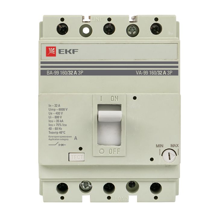 Выключатель автоматический  mccb99-160-32