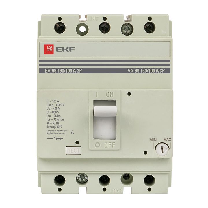 Выключатель автоматический  mccb99-160-100
