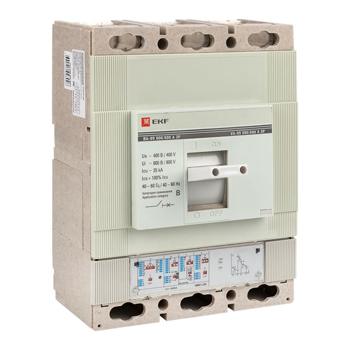 Выключатель автоматический  mccb99-800-800e
