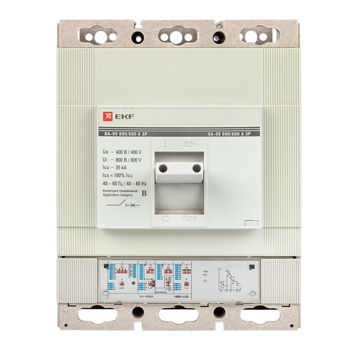 Выключатель автоматический  mccb99-800-800e