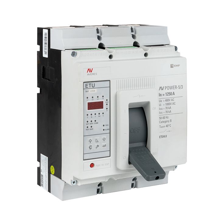 Выключатель автоматический  mccb-53-1250M-4.0-av