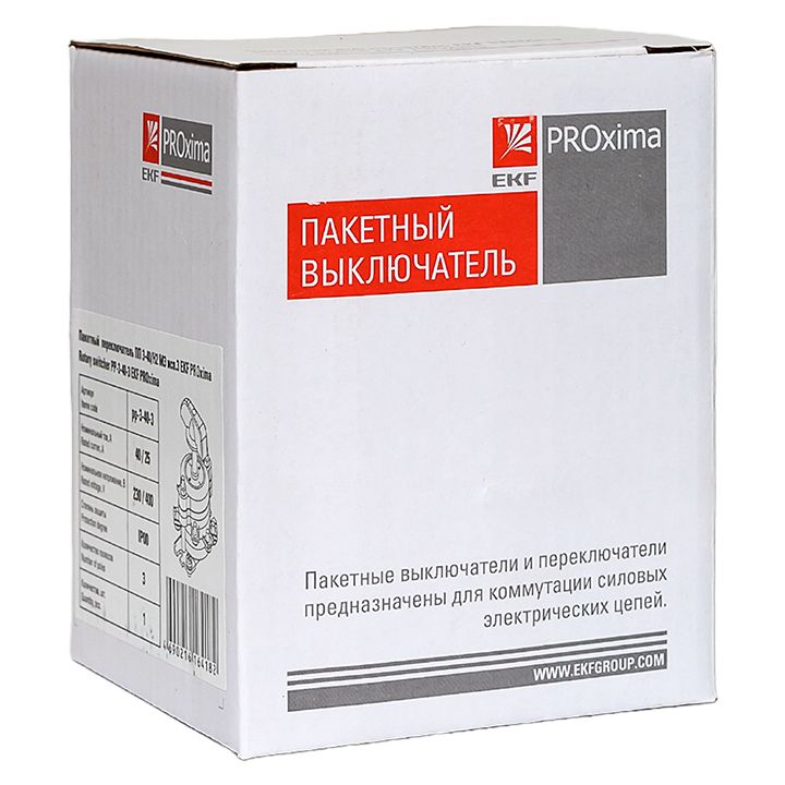 Переключатель пакетный  pp-3-40-3