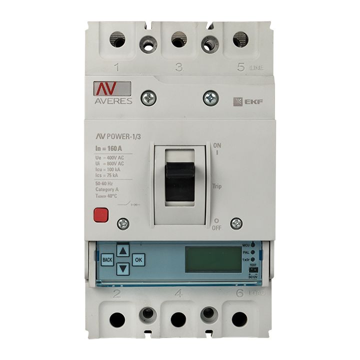 Выключатель автоматический  mccb-13-160-6.0-av